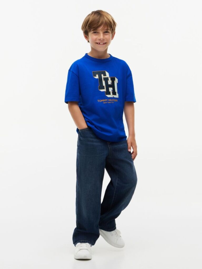 Blue Varsity Logo Jersey T-Shirt  Boys