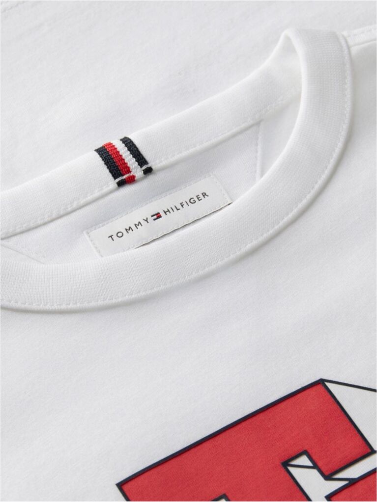 White Varsity Logo Jersey T-Shirt  Boys