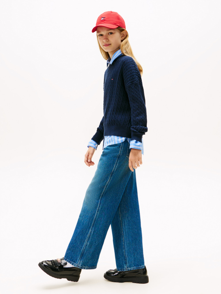 Denim Blugi Mabel Dark Vintage Crest  Fete