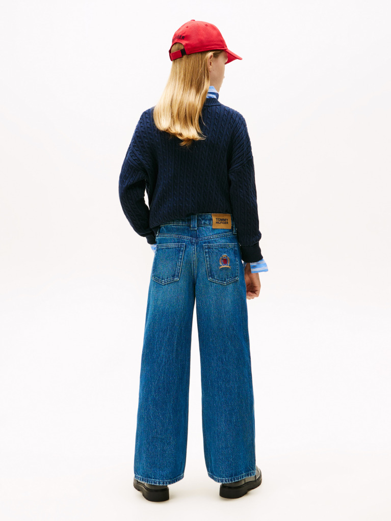 Denim Blugi Mabel Dark Vintage Crest  Fete