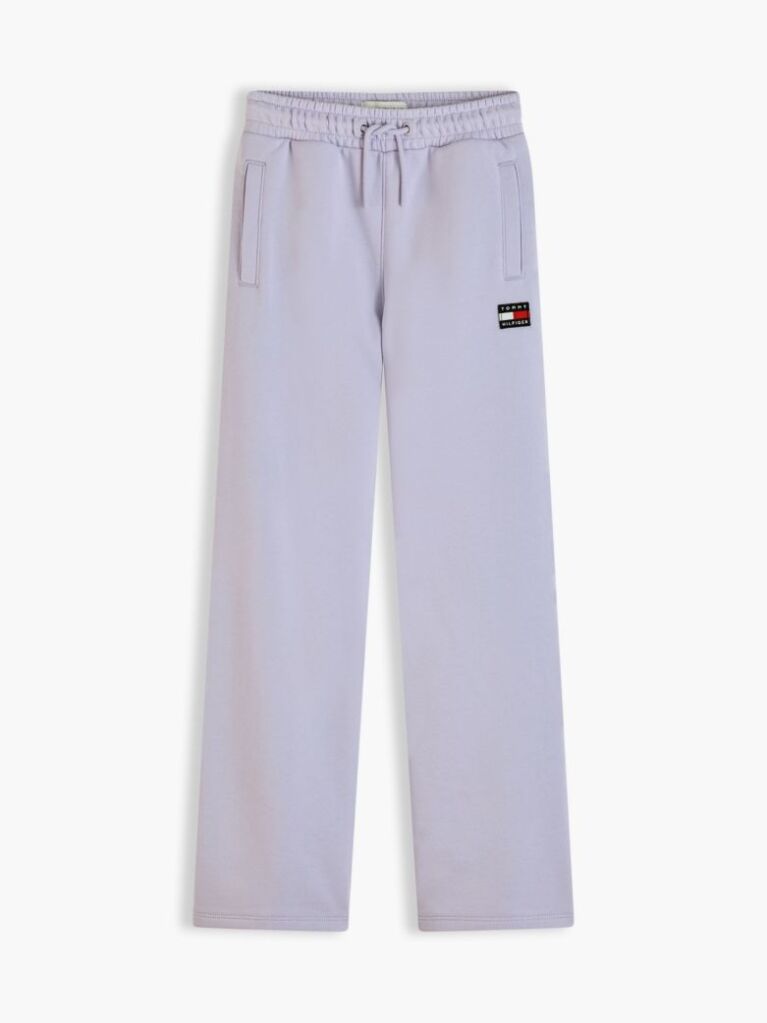 Mov Heritage Pantaloni Joggers Cu Croiala Wide Si Steag  Fete