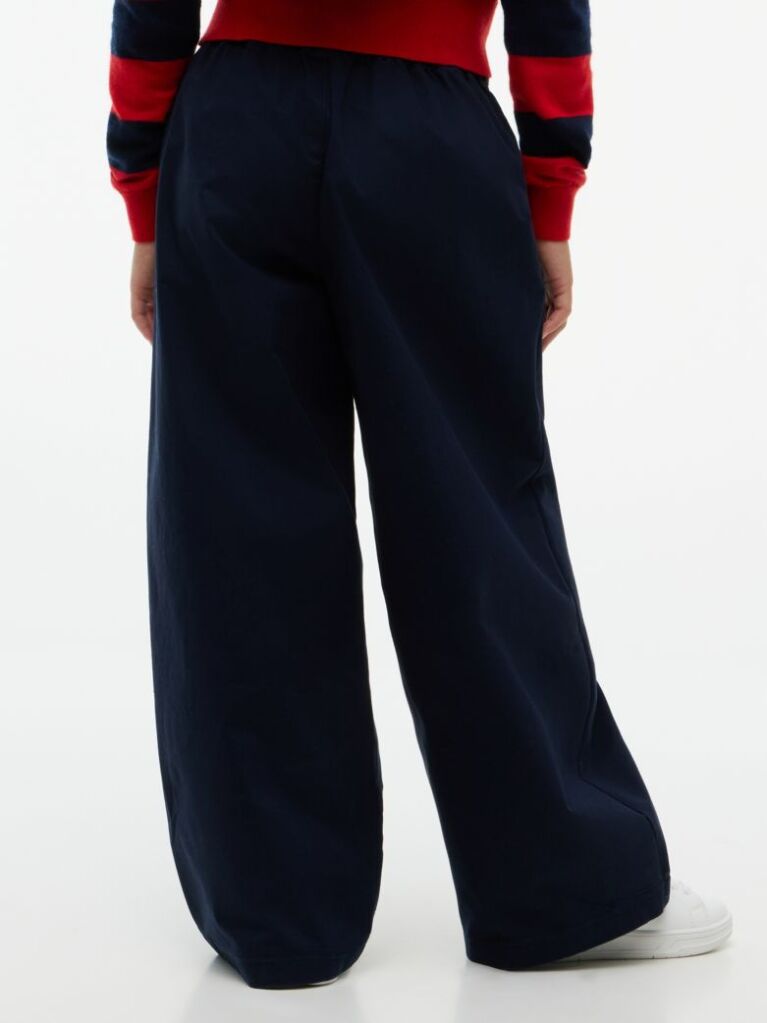 Blue Essential Pantaloni Cu Croiala Wide  Fete