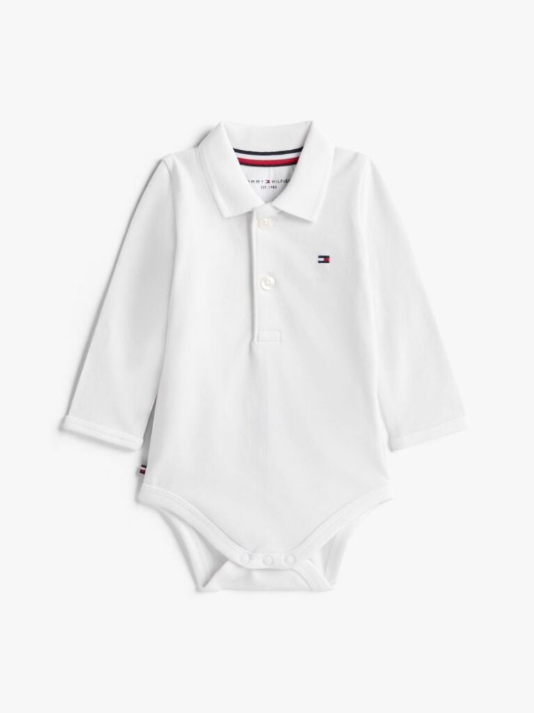 Alb Set De Cadou Cu Pique Polo Body   Nou nascuti