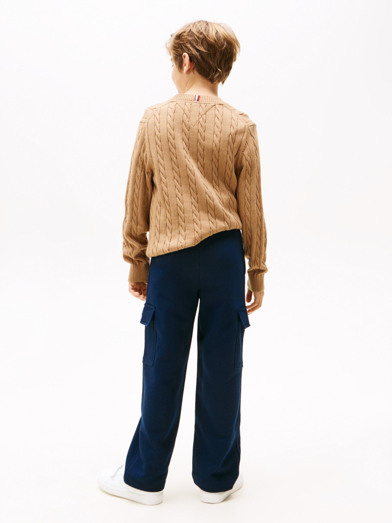 Blue Pantaloni Cargo Hilfiger Monotype  Copii unisex