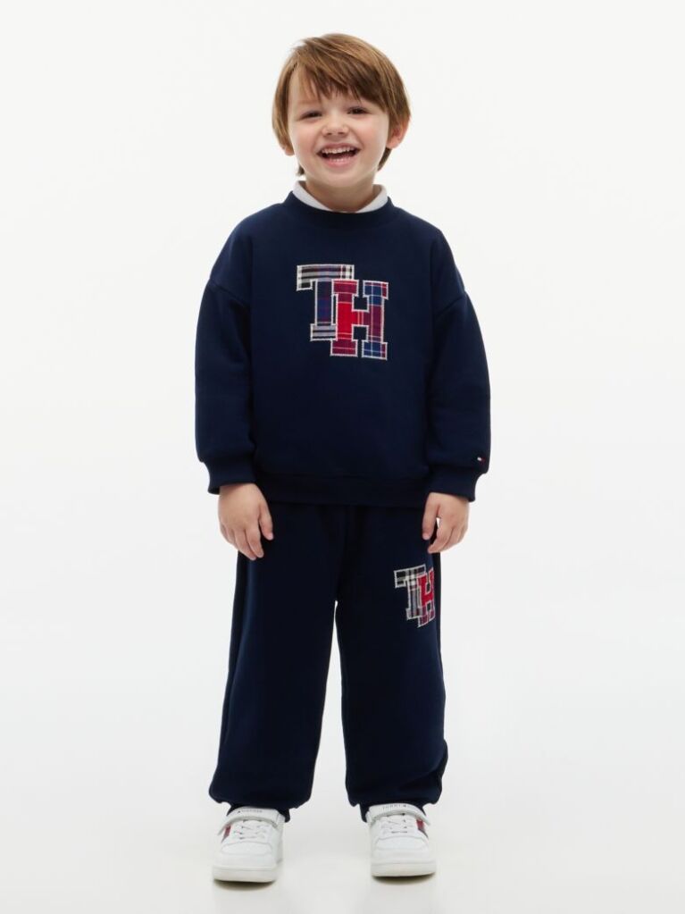 Blue Set Cu Bluza De Trening Si Joggers  Copii unisex