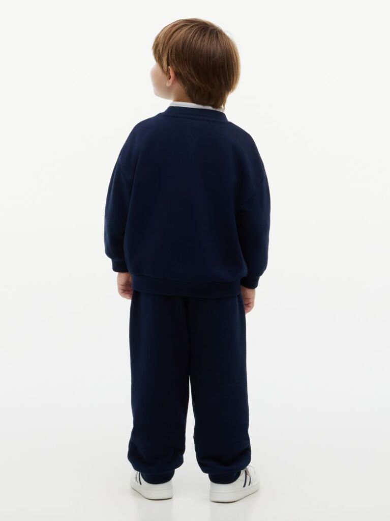 Blue Set Cu Bluza De Trening Si Joggers  Copii unisex