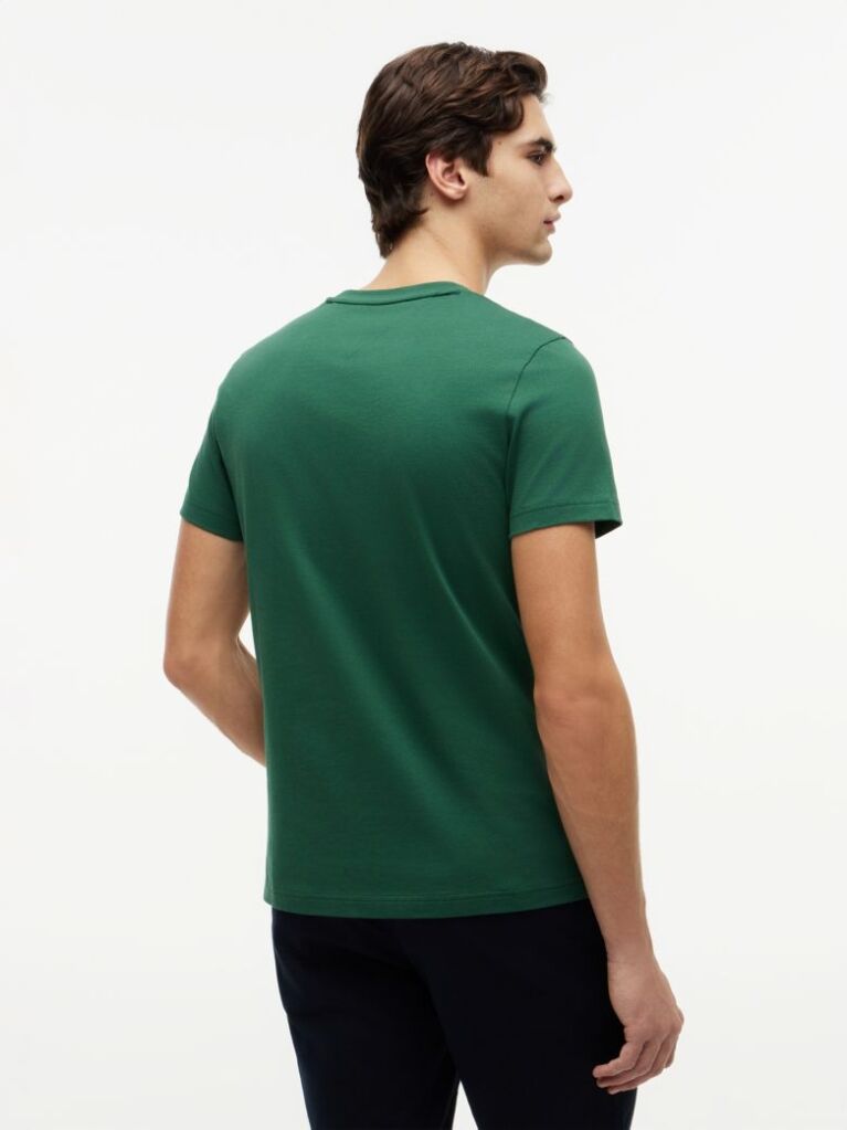Green Logo Slim Fit Jersey T-Shirt  Men