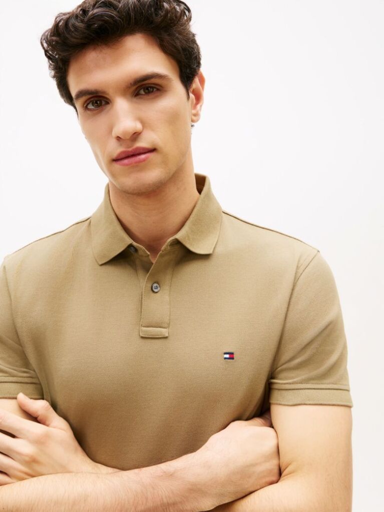 Bej Polo Regular Fit 1985 Collection  Barbati