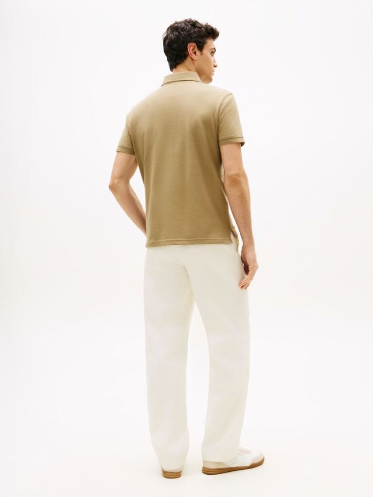 Bej Polo Regular Fit 1985 Collection  Barbati