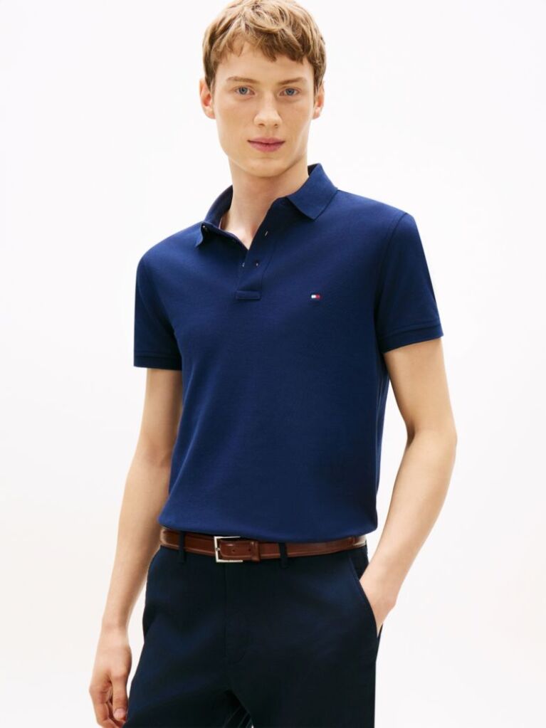Blue Polo Slim Fit 1985 Collection  Barbati