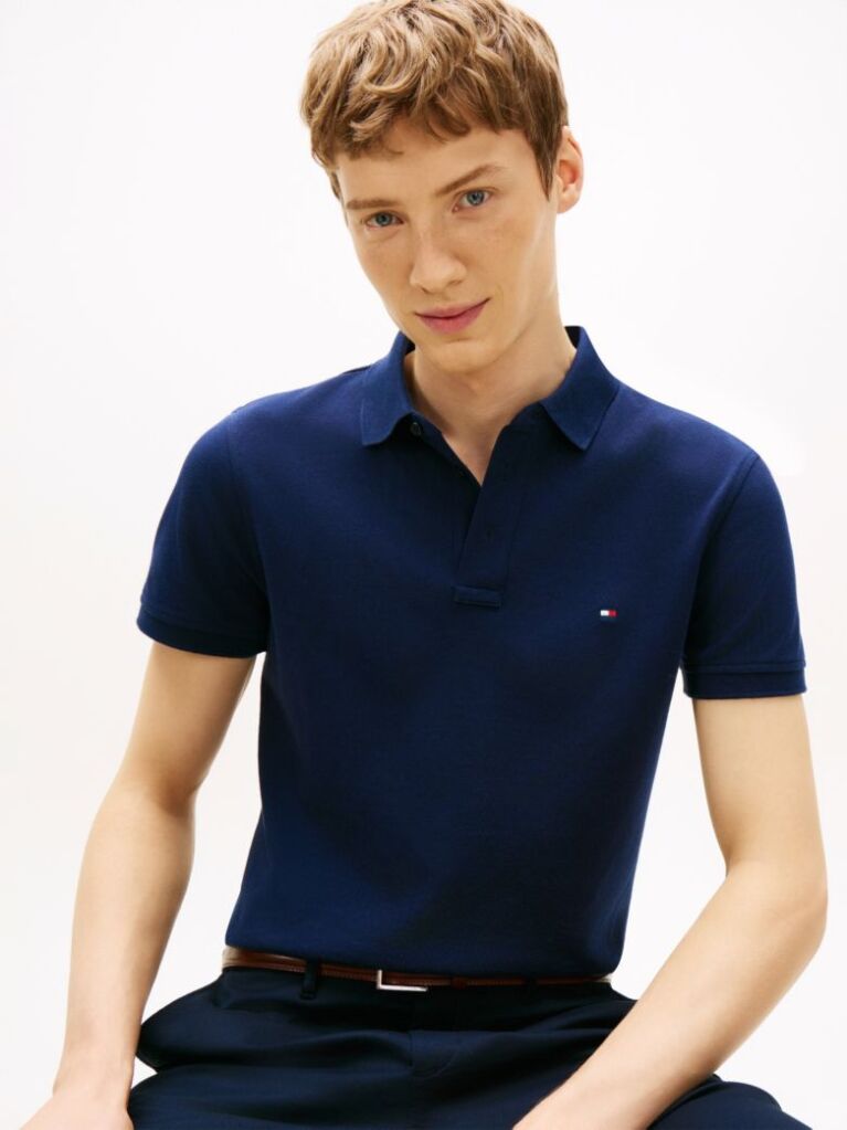 Blue Polo Slim Fit 1985 Collection  Barbati