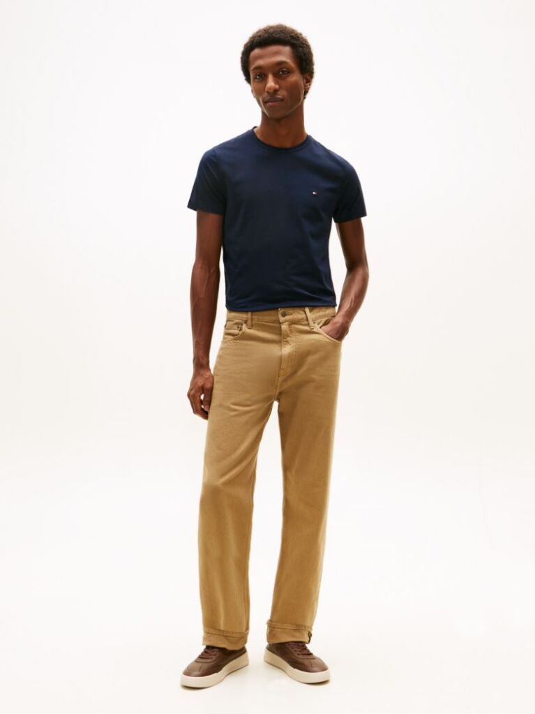 Blue Tricou Slim Fit TH Flex  Barbati