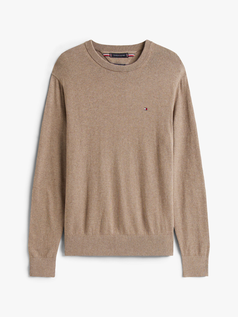 Maro Jumper Din Bumbac Si Casmir Crew Neck  Barbati