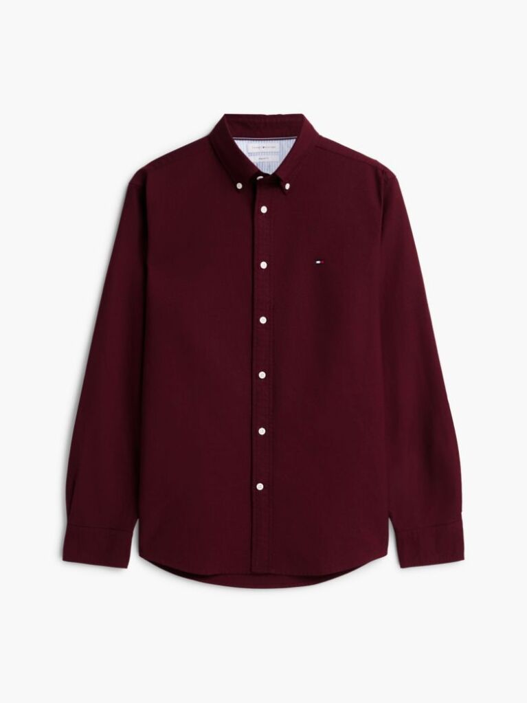 Rosu Camasa Oxford Regular Fit Heritage  Barbati
