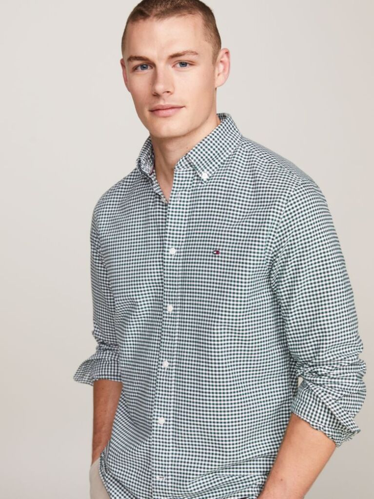 Multi Gingham Regular Fit Oxford Shirt  Men