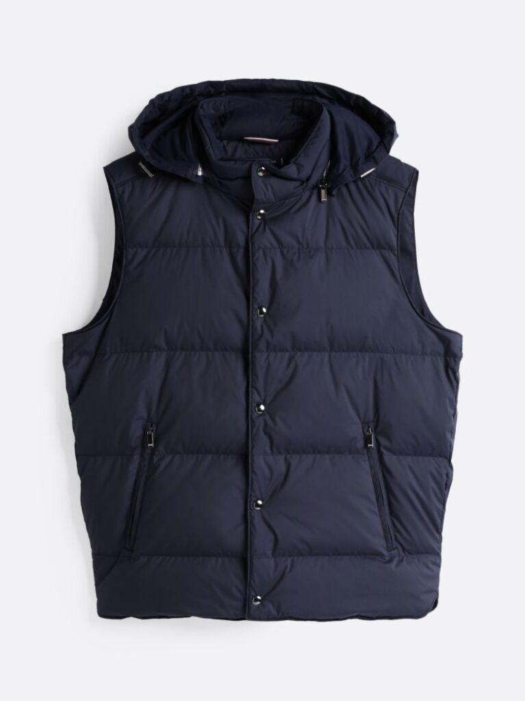 Blue Smart Casual Gilet  Men