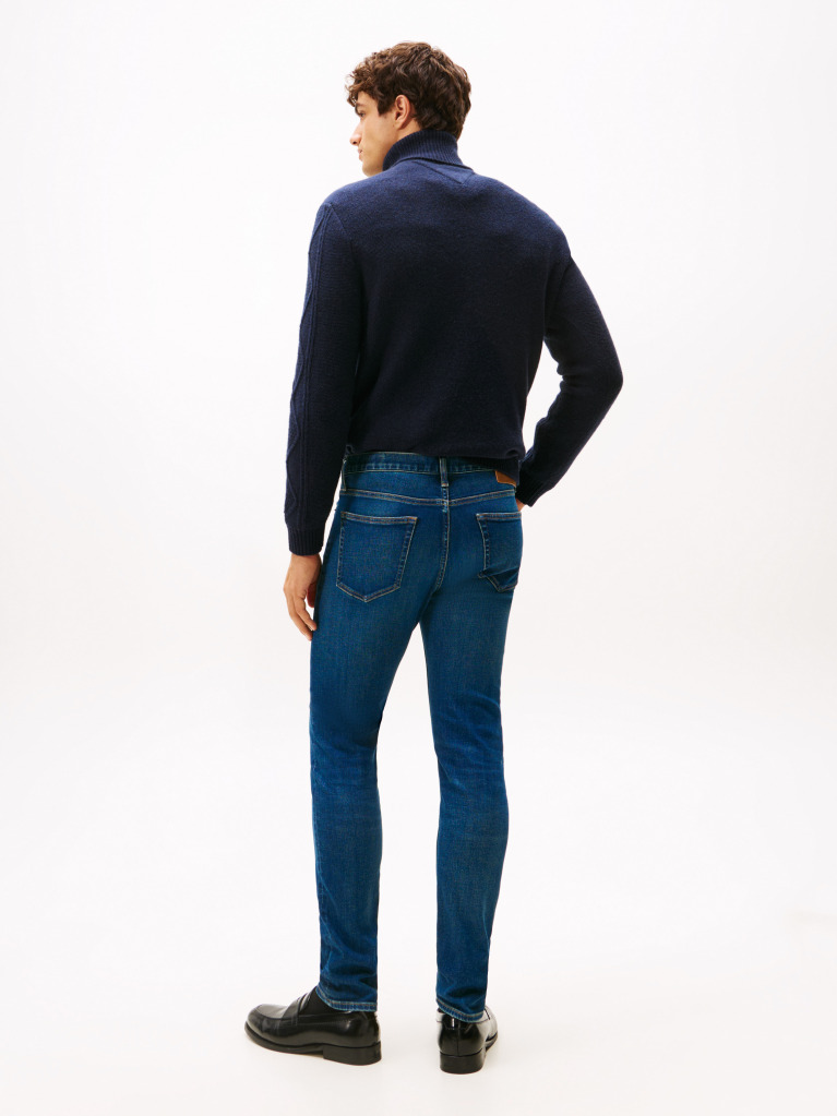 Blue Blugi Bleecker Slim Cu Spalare Whiskered  Barbati