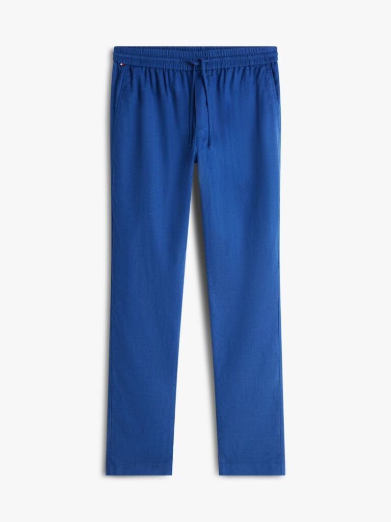 Blue Harlem Pantaloni Chino Din Amestec De In Cu Croiala Tapered  Barbati
