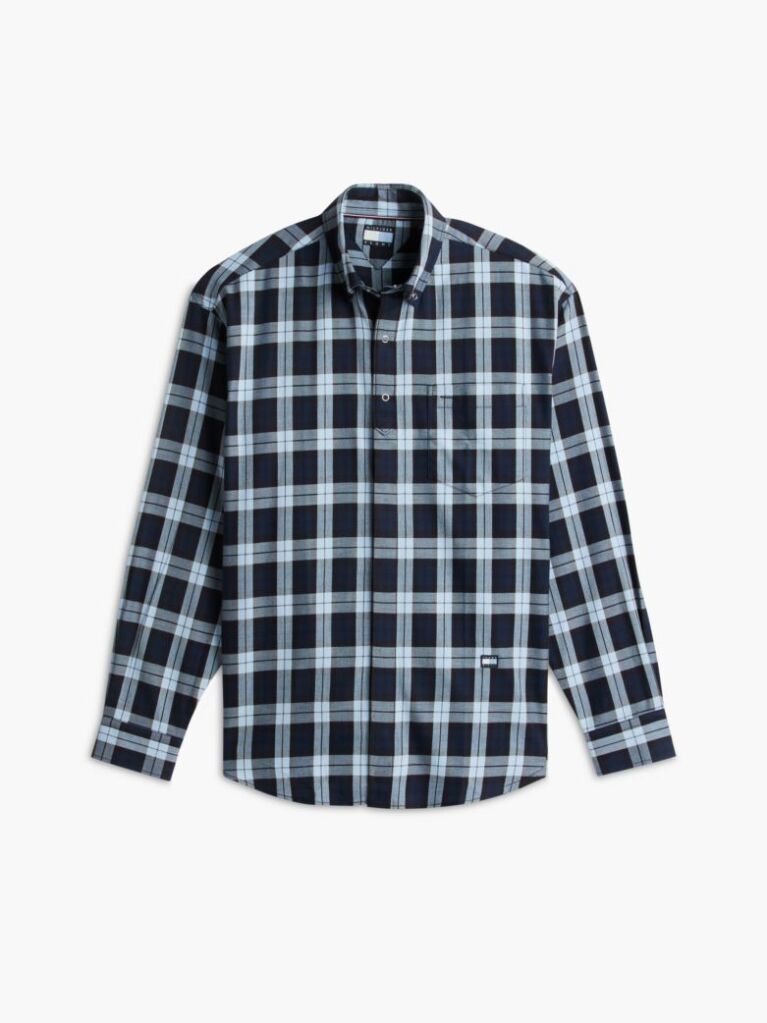 Blue Tommy Hilfiger x FRGMT Regular Check Shirt  Men