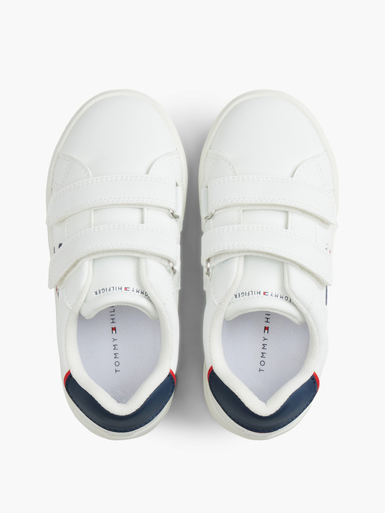 White Peanuts® Velcro Sneakers  Kids Unisex