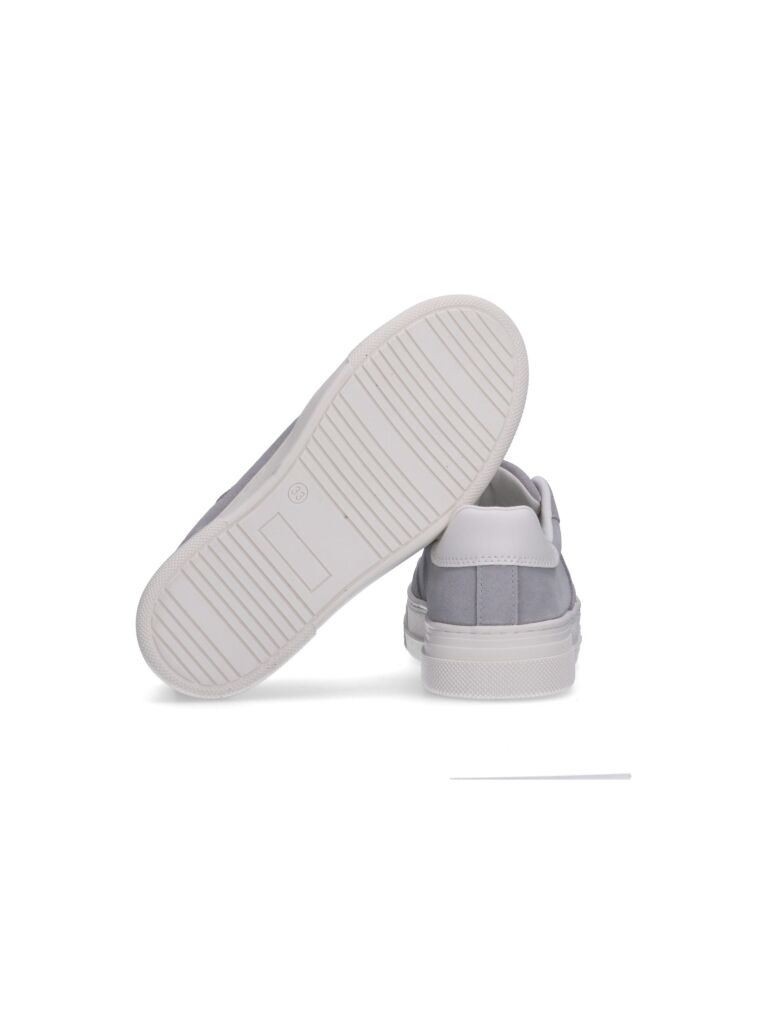 Gri Sneakers Suede Cu Steag Tonal  Fete