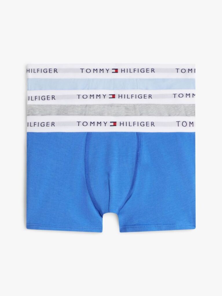 Multi 3-Pack Boxeri Cu Logo Pe Talie  Baieti