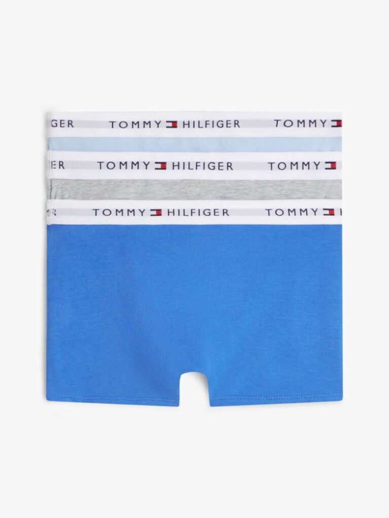 Multi 3-Pack Boxeri Cu Logo Pe Talie  Baieti
