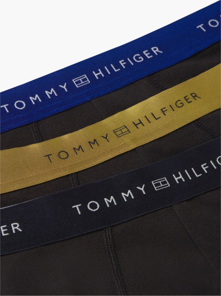 Multi 3-Pack Boxeri Signature Cu Logo Metalic Pe Talie  Barbati