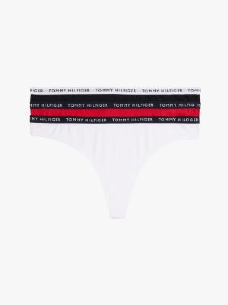 Multi 3-Pack Tanga Cu Logo Pe Talie  Femei