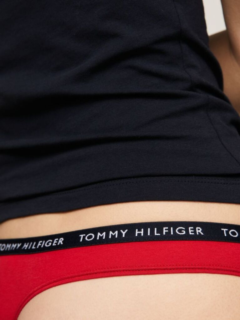 Multi 3-Pack Tanga Cu Logo Pe Talie  Femei