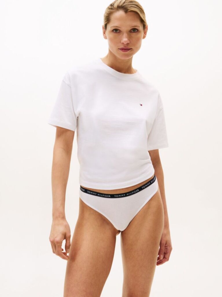 Multi 3-Pack Tanga Cu Logo Pe Talie  Femei