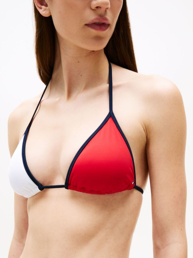 Blue Sutien Bikini Captusit Hilfiger Flag  Femei