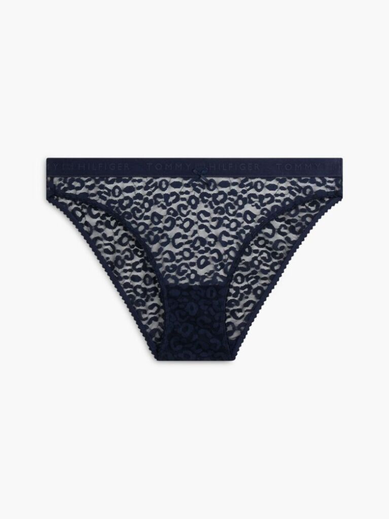 Blue Chiloti Leopard Cu Dantela  Femei