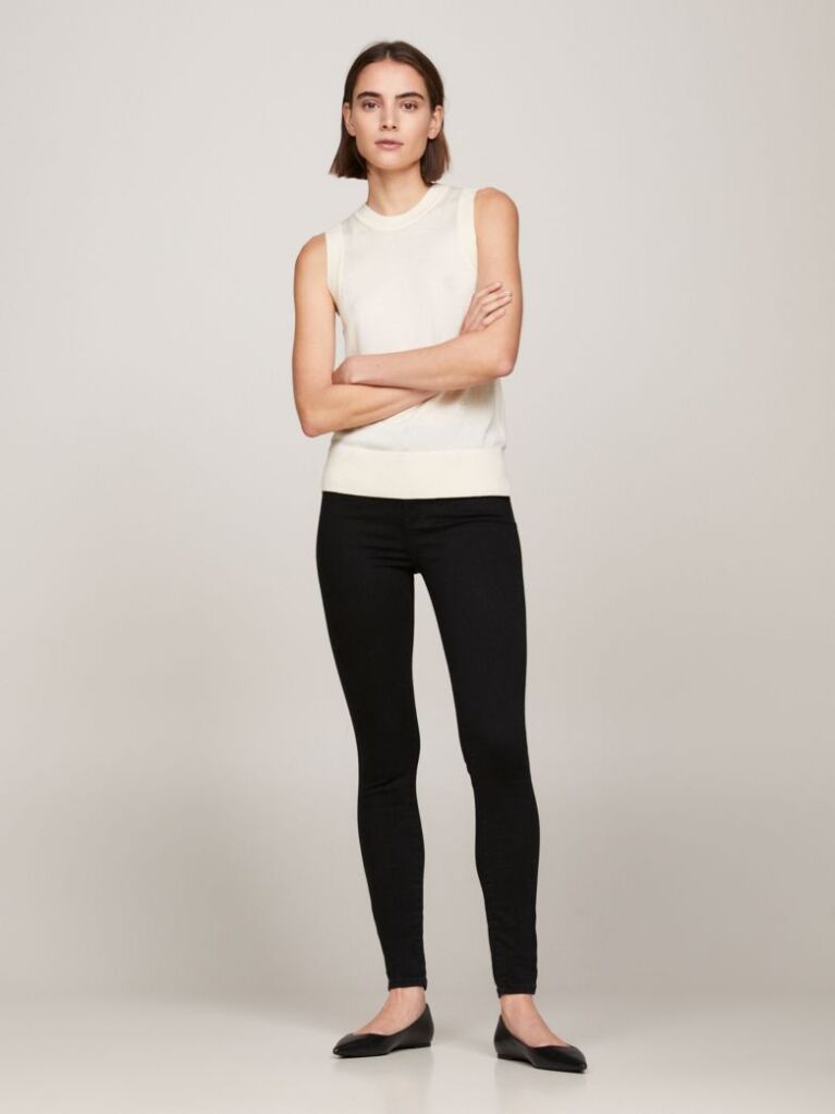 Negru Jeans Mulati Th Flex Harlem  Femei
