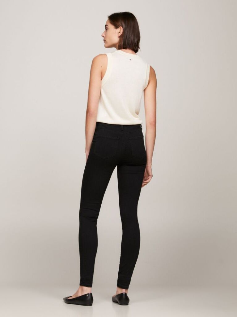 Negru Jeans Mulati Th Flex Harlem  Femei