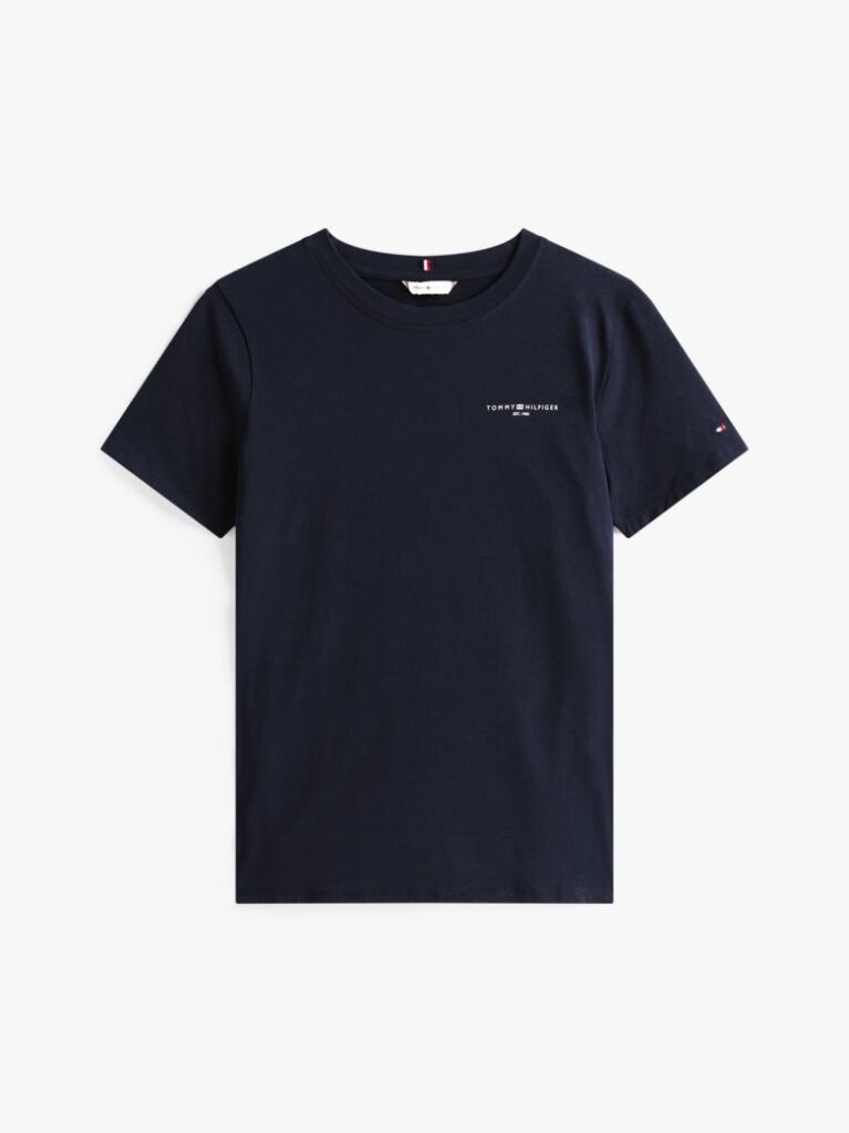 Blue Tricou Signature Cu Logo 1985 Collection   Femei