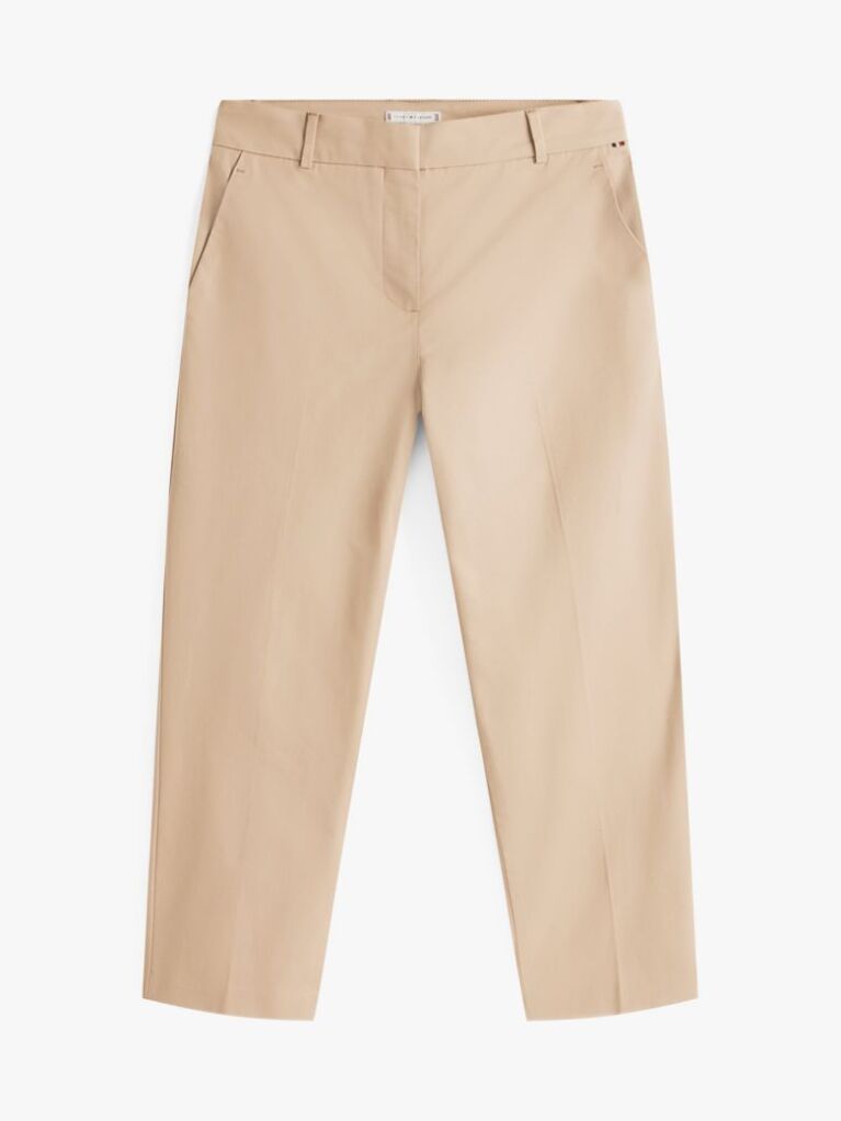 Bej Chino Slim Fit Drepti  Femei