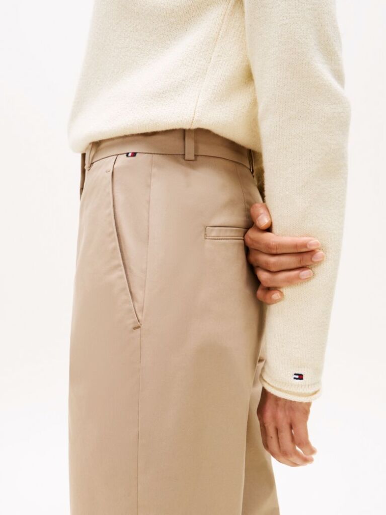 Bej Chino Slim Fit Drepti  Femei