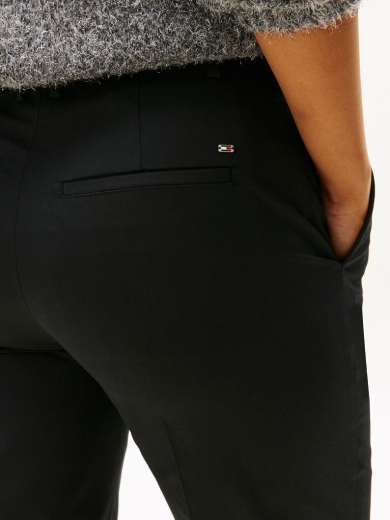 Negru Chino Slim Fit Drepti  Femei
