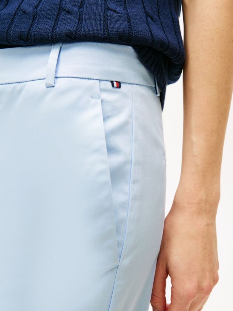 Blue Chino Slim Fit Drepti  Femei