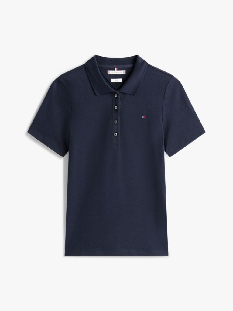 Blue Tricou Polo 1985 Slim  Femei