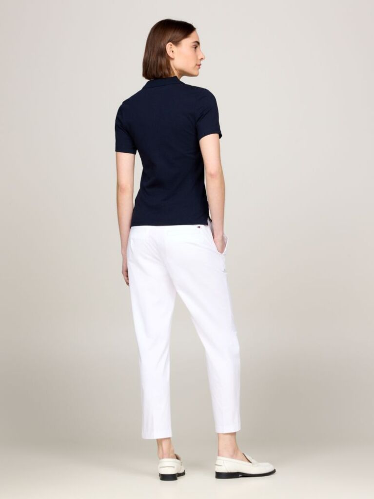 Blue Tricou Polo 1985 Slim  Femei