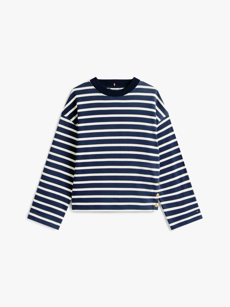 Multi Bluza Cu Nasturi Si Dungi  Femei